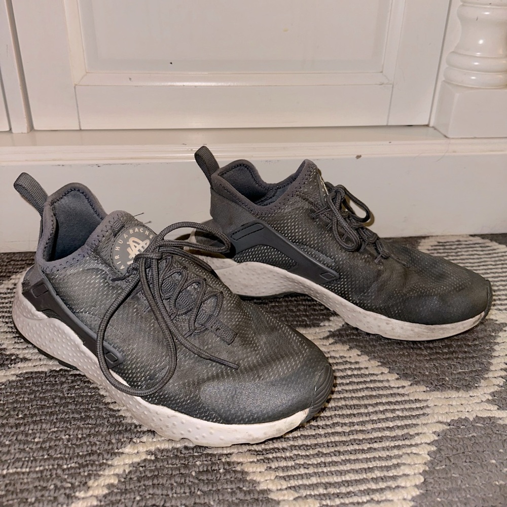 Nike Womens Air Huarache Run Ultra Lace Up Running Shoes Sz 8.5